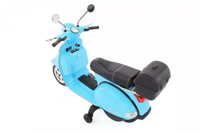 Kinder Elektroroller Vespa PX150 lizenziert 12V 7AH - EVA Reifen - Ledersitz Kinder Elektroroller Vespa PX150 lizenziert 12V 7AH - EVA Reifen - Ledersitz