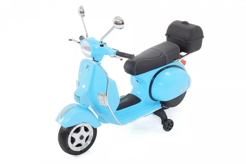 Kinder Elektroroller Vespa PX150 lizenziert 12V 7AH - EVA Reifen - Ledersitz Kinder Elektroroller Vespa PX150 lizenziert 12V 7AH - EVA Reifen - Ledersitz