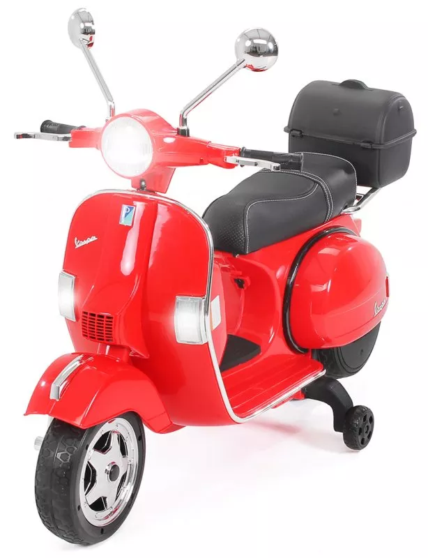 Kinder Elektroroller Vespa PX150 lizenziert 12V 7AH - EVA Reifen - Ledersitz Kinder Elektroroller Vespa PX150 lizenziert 12V 7AH - EVA Reifen - Ledersitz