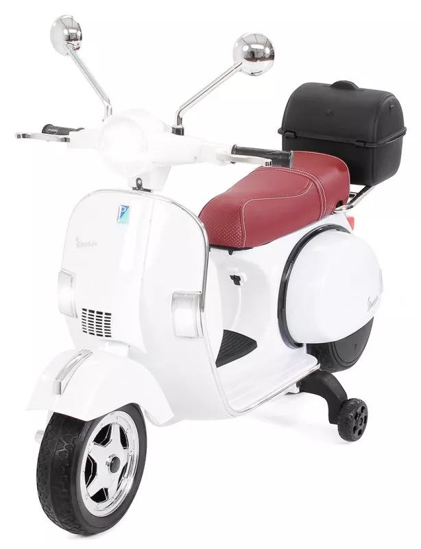 Kinder Elektroroller Vespa PX150 lizenziert 12V 7AH - EVA Reifen - Ledersitz Kinder Elektroroller Vespa PX150 lizenziert 12V 7AH - EVA Reifen - Ledersitz
