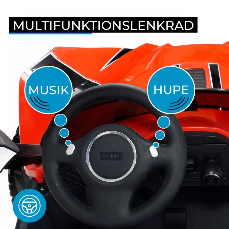 Kinder Elektoauto GT Super Speed JC888 4x4, EVA Reifen, Ledersitz Kinder Elektoauto GT Super Speed JC888 4x4, EVA Reifen, Ledersitz