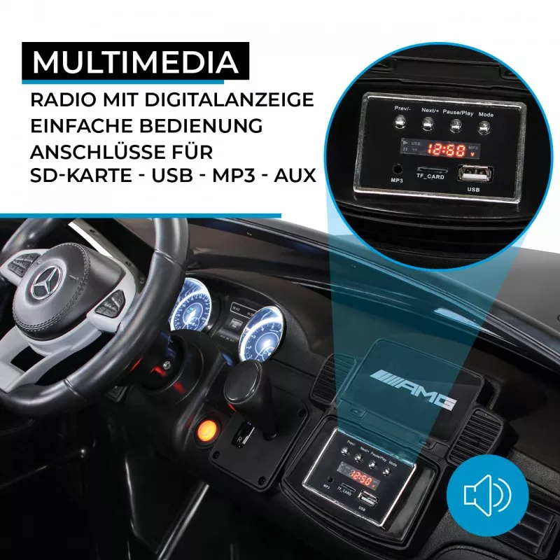 Kinder Elektroauto Mercedes GLS63 Allrad 4x45 Watt Kinder Elektroauto Mercedes GLS63 Allrad 4x45 Watt