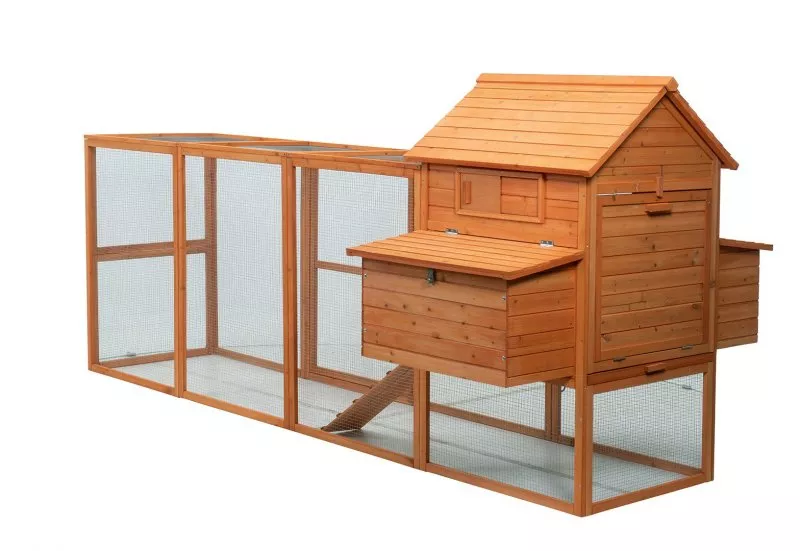 Miweba Hühnerstall My Animal MH-22 mit zwei Nistkästen, Auslauf, Hühnerhaus aus Holz, zwei Ebenen Miweba Hühnerstall My Animal MH-22 mit zwei Nistkästen, Auslauf, Hühnerhaus aus Holz, zwei Ebenen