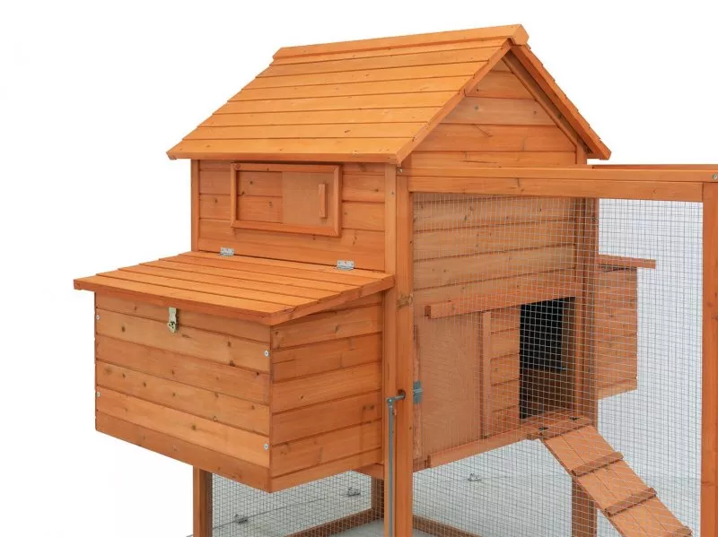 Miweba Hühnerstall My Animal MH-22 mit zwei Nistkästen, Auslauf, Hühnerhaus aus Holz, zwei Ebenen Miweba Hühnerstall My Animal MH-22 mit zwei Nistkästen, Auslauf, Hühnerhaus aus Holz, zwei Ebenen