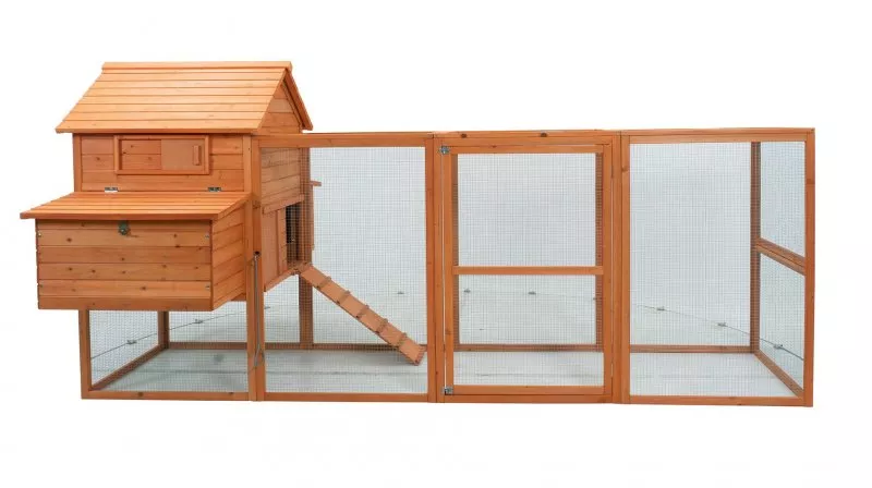 Miweba Hühnerstall My Animal MH-22 mit zwei Nistkästen, Auslauf, Hühnerhaus aus Holz, zwei Ebenen Miweba Hühnerstall My Animal MH-22 mit zwei Nistkästen, Auslauf, Hühnerhaus aus Holz, zwei Ebenen