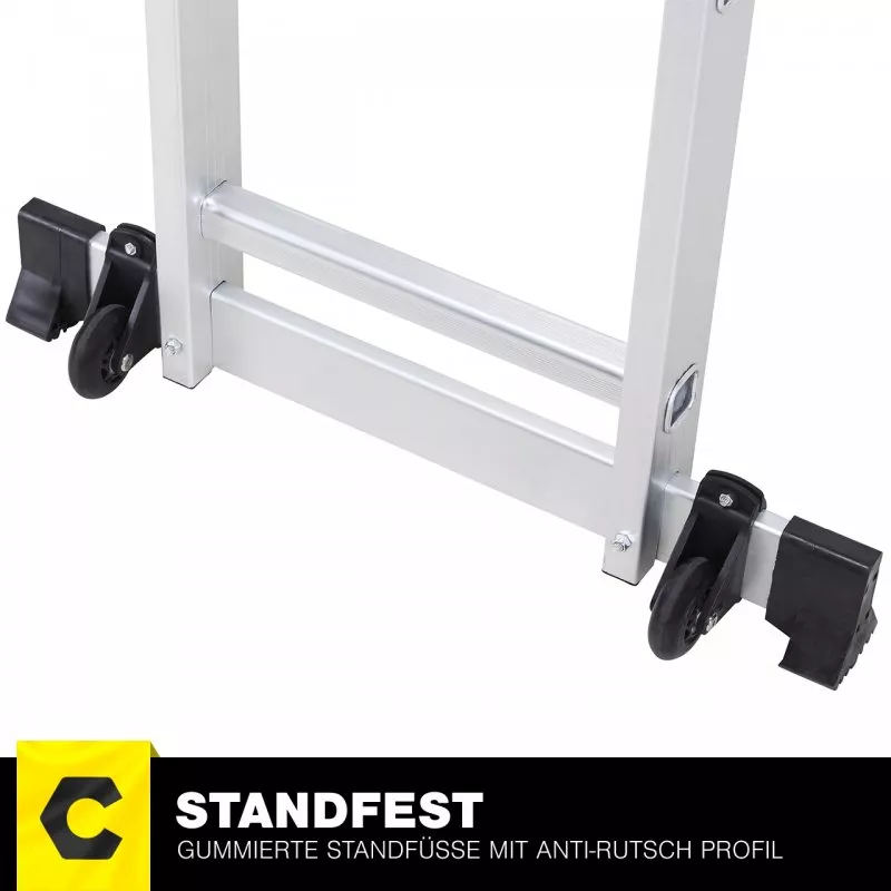 Craftfull Aluminium Multigerüst 4in1 Mehrzweckleiter XL Craftfull Aluminium Multigerüst 4in1 Mehrzweckleiter XL