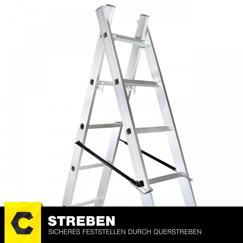 Craftfull Aluminium Multigerüst 4in1 Mehrzweckleiter XL Craftfull Aluminium Multigerüst 4in1 Mehrzweckleiter XL