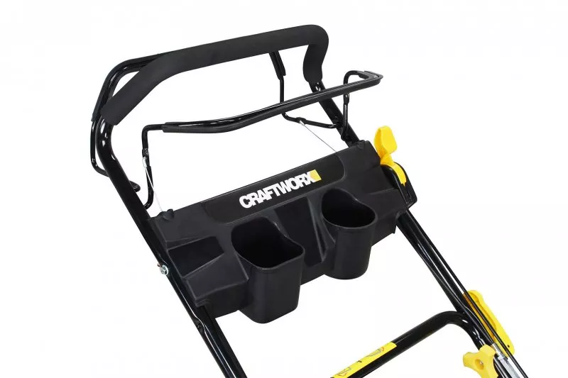 Craftfull Benzin Rasenmäher Premium 5in1 196cc Motor mit 62L Grasfangkorb und 53cm Schnittbreite Craftfull Benzin Rasenmäher Premium 5in1 196cc Motor mit 62L Grasfangkorb und 53cm Schnittbreite