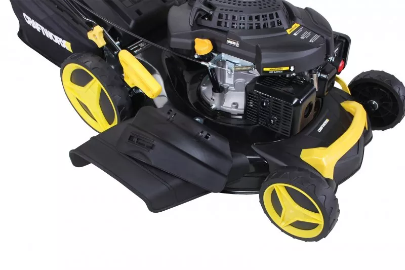 Craftfull Benzin Rasenmäher Premium 5in1 196cc Motor mit 62L Grasfangkorb und 53cm Schnittbreite Craftfull Benzin Rasenmäher Premium 5in1 196cc Motor mit 62L Grasfangkorb und 53cm Schnittbreite