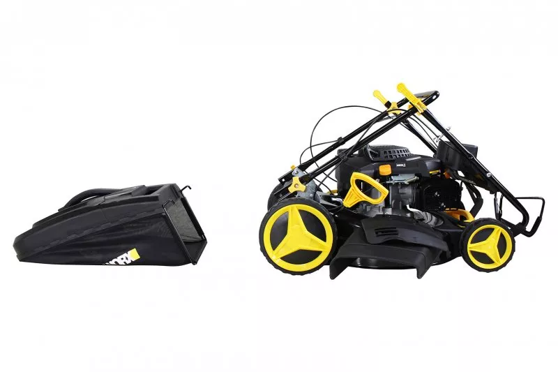 Craftfull Benzin Rasenmäher Premium 5in1 196cc Motor mit 62L Grasfangkorb und 53cm Schnittbreite Craftfull Benzin Rasenmäher Premium 5in1 196cc Motor mit 62L Grasfangkorb und 53cm Schnittbreite