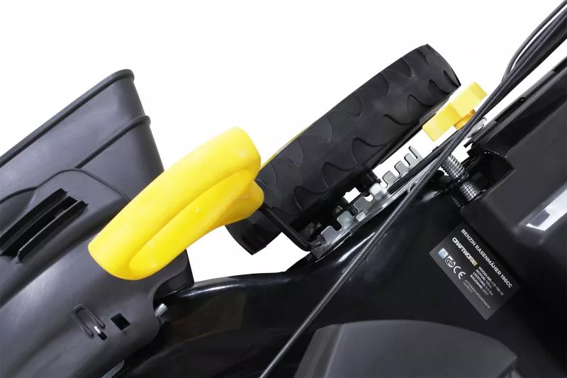 Craftfull Benzin Rasenmäher Premium 5in1 196cc Motor mit 62L Grasfangkorb und 53cm Schnittbreite Craftfull Benzin Rasenmäher Premium 5in1 196cc Motor mit 62L Grasfangkorb und 53cm Schnittbreite