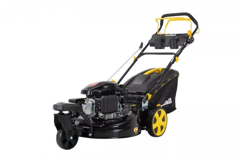 Craftfull Premium Benzin Dreirad Rasenmäher CR-196-10D, 5in1, 196cc Motor, 53cm Schnittbreite, Euro5 Craftfull Premium Benzin Dreirad Rasenmäher CR-196-10D, 5in1, 196cc Motor, 53cm Schnittbreite, Euro5