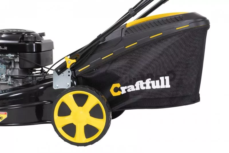 Craftfull Premium Benzin Dreirad Rasenmäher CR-196-10D, 5in1, 196cc Motor, 53cm Schnittbreite, Euro5 Craftfull Premium Benzin Dreirad Rasenmäher CR-196-10D, 5in1, 196cc Motor, 53cm Schnittbreite, Euro5
