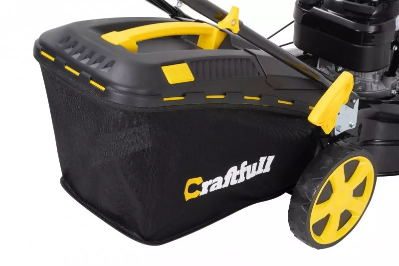 Craftfull Premium Benzin Dreirad Rasenmäher CR-196-10D, 5in1, 196cc Motor, 53cm Schnittbreite, Euro5 Craftfull Premium Benzin Dreirad Rasenmäher CR-196-10D, 5in1, 196cc Motor, 53cm Schnittbreite, Euro5