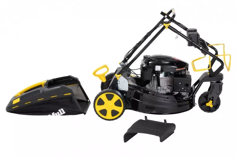 Craftfull Premium Benzin Dreirad Rasenmäher CR-196-10D, 5in1, 196cc Motor, 53cm Schnittbreite, Euro5 Craftfull Premium Benzin Dreirad Rasenmäher CR-196-10D, 5in1, 196cc Motor, 53cm Schnittbreite, Euro5