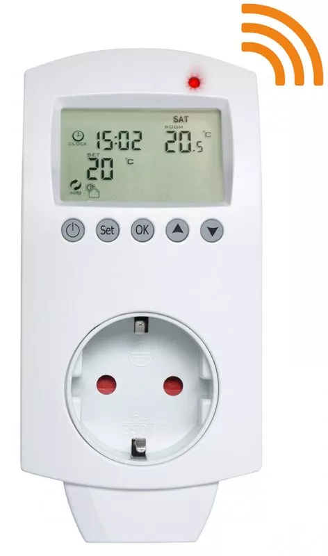 Heidenfeld digitales Steckdosenthermostat Smart Home WIFI HF-DT105 Heidenfeld digitales Steckdosenthermostat Smart Home WIFI HF-DT105