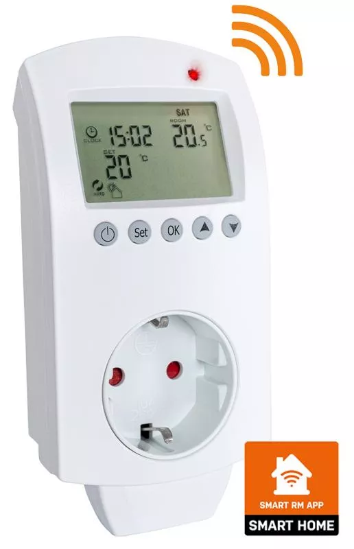 Heidenfeld digitales Steckdosenthermostat Smart Home WIFI HF-DT105 Heidenfeld digitales Steckdosenthermostat Smart Home WIFI HF-DT105