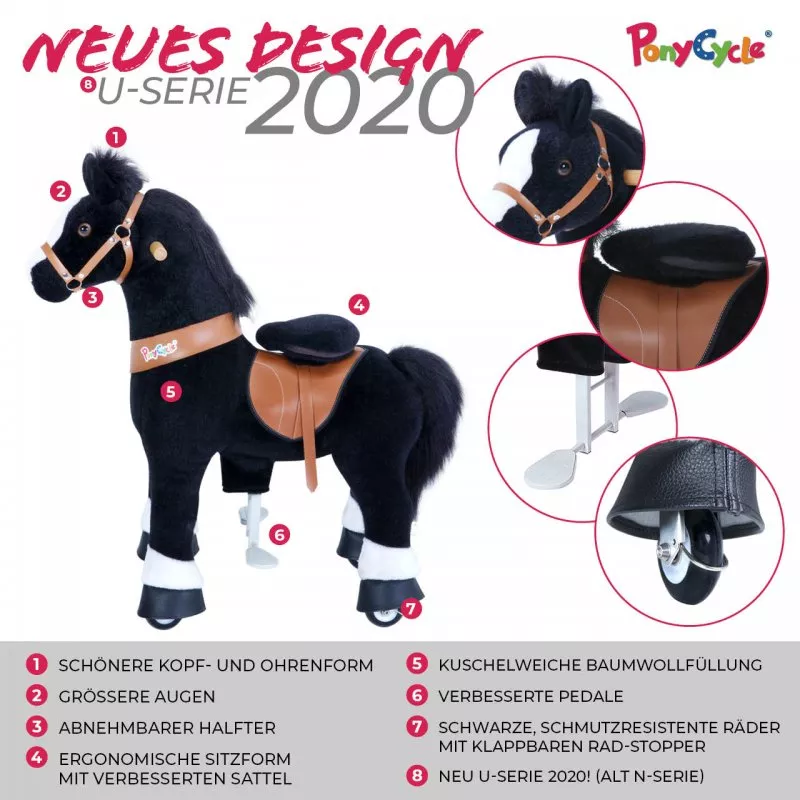 Ponycycle Black Beauty von MyPony mit Sound Ponycycle Black Beauty von MyPony mit Sound