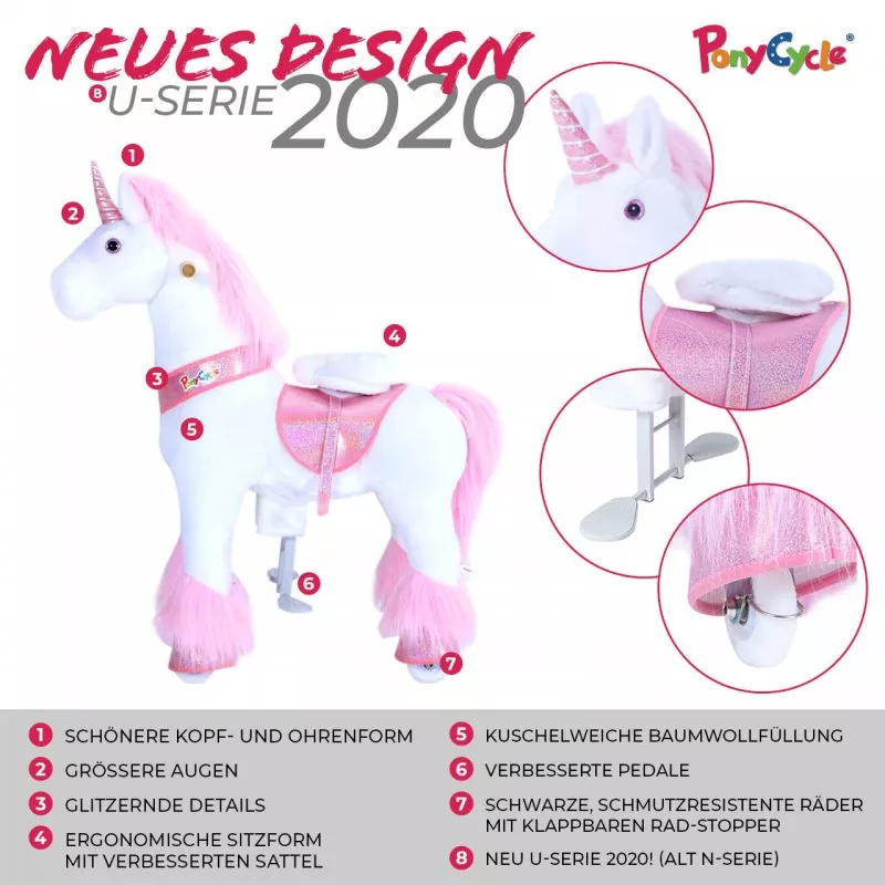 Ponycycle Einhorn "Sternschnuppe" Small von MyPony Ponycycle Einhorn "Sternschnuppe" Small von MyPony
