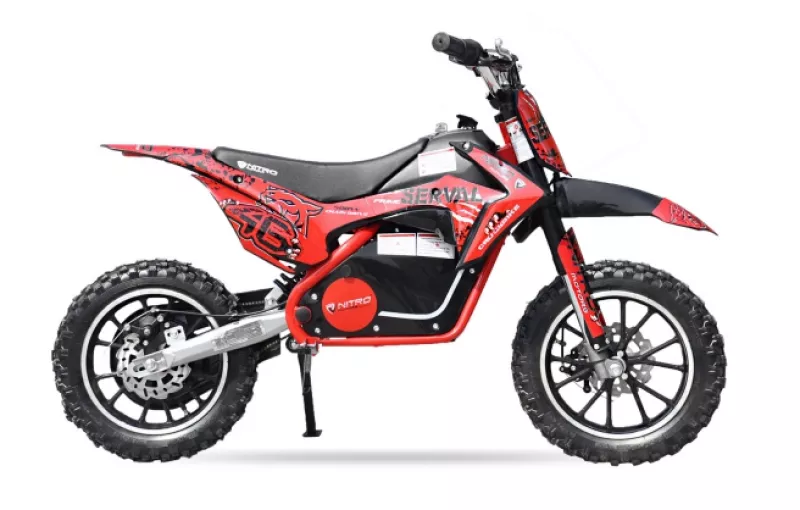 NITRO 500W Serval Eco 10/10 500W 36V Elektro Dirtbike E-Cross NITRO 500W Serval Eco 10/10 500W 36V Elektro Dirtbike E-Cross