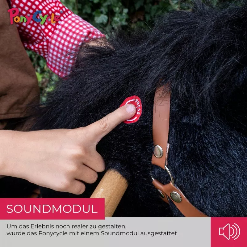 Ponycycle Black Beauty von MyPony mit Sound Ponycycle Black Beauty von MyPony mit Sound