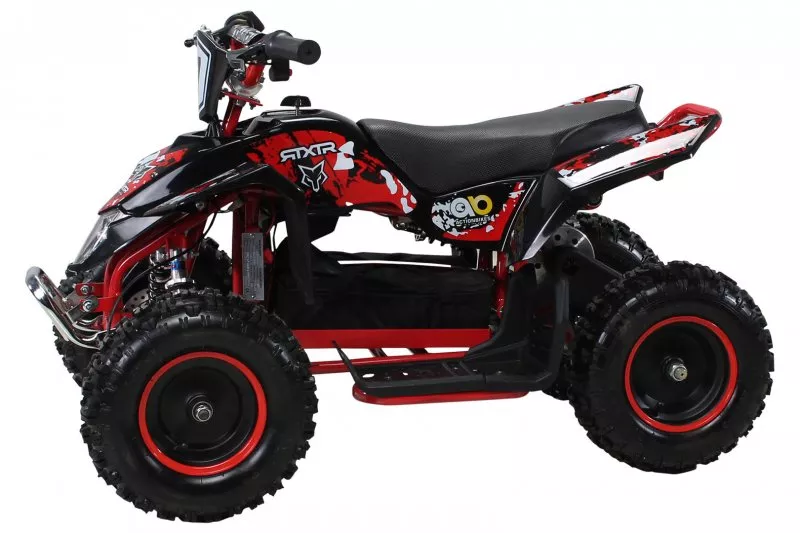 Kinder Elektro Miniquad Fox XTR 1000 Watt Schwarzer Body Kinder Elektro Miniquad Fox XTR 1000 Watt Schwarzer Body