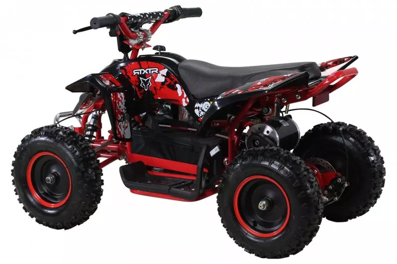 Kinder Elektro Miniquad Fox XTR 1000 Watt Schwarzer Body Kinder Elektro Miniquad Fox XTR 1000 Watt Schwarzer Body