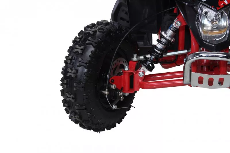 Kinder Elektro Miniquad Fox XTR 1000 Watt Schwarzer Body Kinder Elektro Miniquad Fox XTR 1000 Watt Schwarzer Body