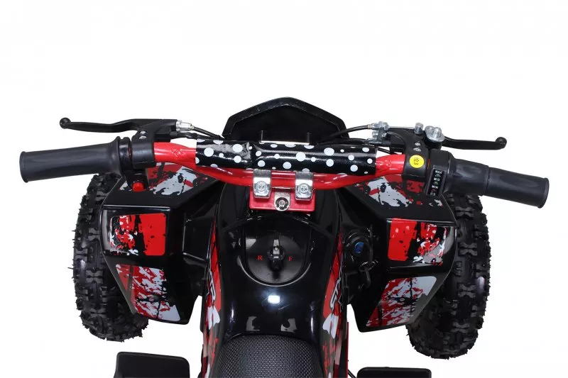 Kinder Elektro Miniquad Fox XTR 1000 Watt Schwarzer Body Kinder Elektro Miniquad Fox XTR 1000 Watt Schwarzer Body