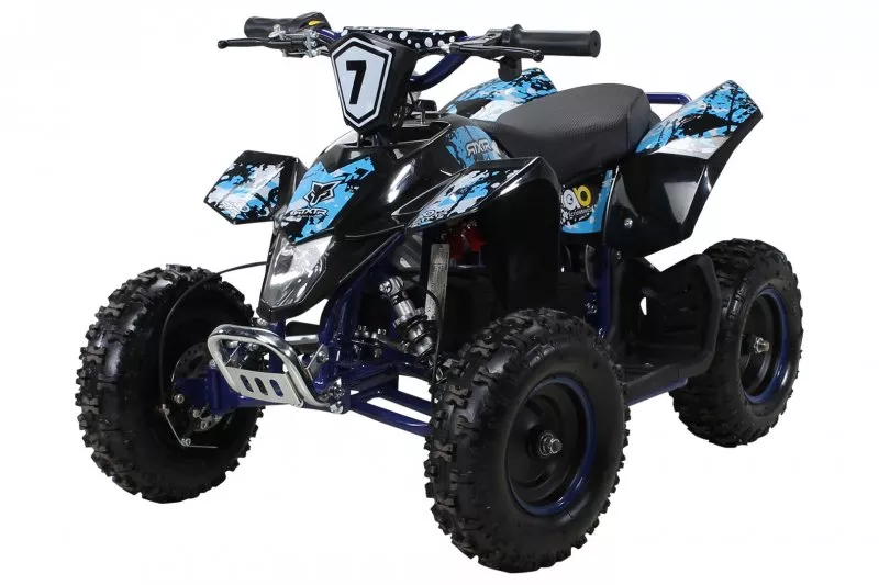Kinder Elektro Miniquad Fox XTR 1000 Watt Schwarzer Body Kinder Elektro Miniquad Fox XTR 1000 Watt Schwarzer Body