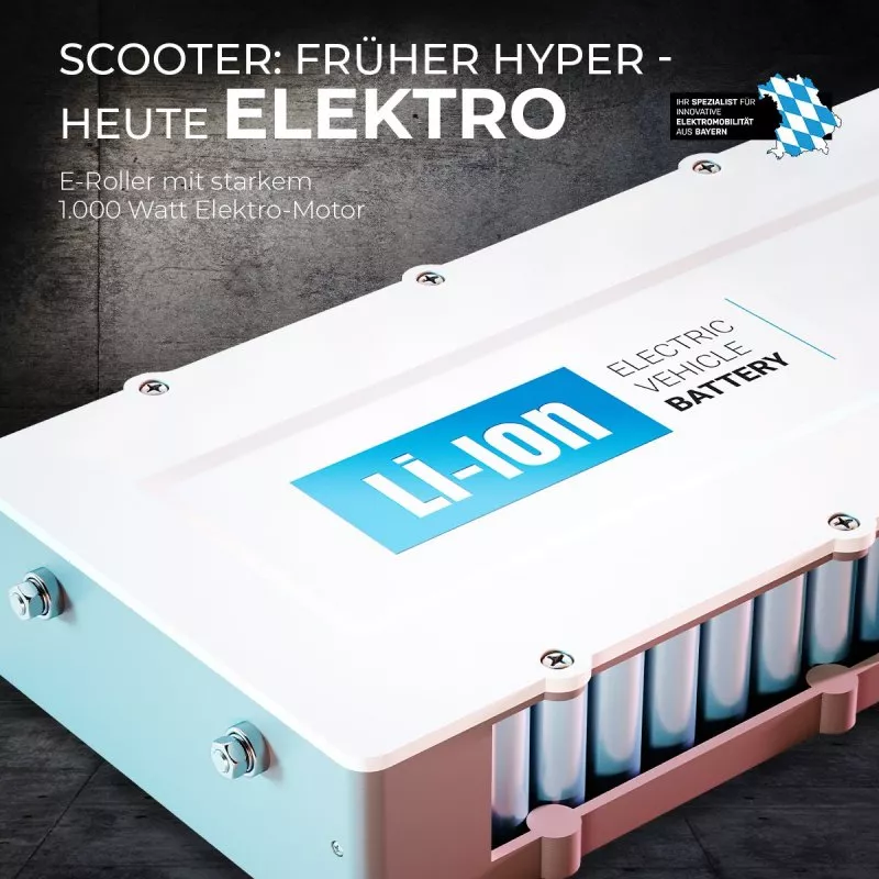 eFlux Lite Six E-Scooter 1000 Watt mit Straßenzulassung, 40 km/h, verstellbarer Sitz, Lithium-Akku eFlux Lite Six E-Scooter 1000 Watt mit Straßenzulassung, 40 km/h, verstellbarer Sitz, Lithium-Akku