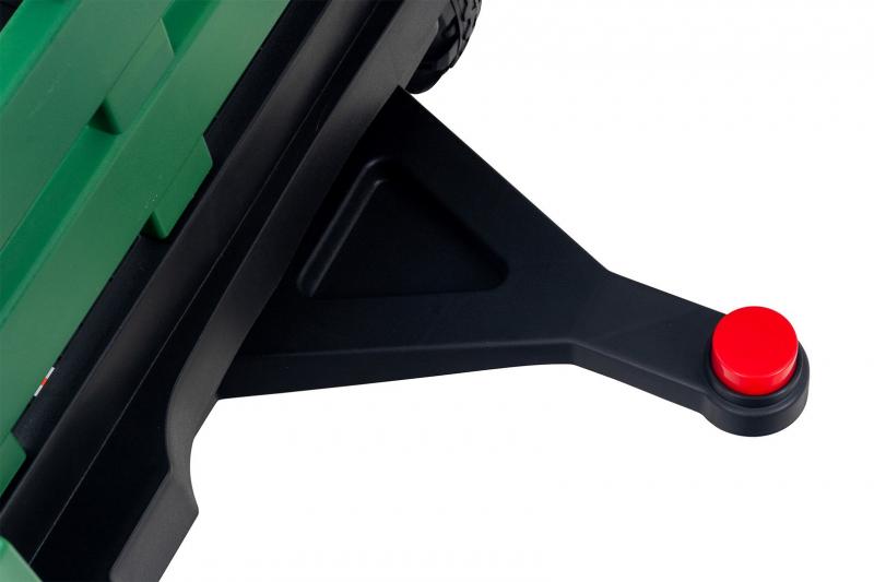 Elektro-Kindertraktor mit Anhänger, Staufach & Schaufel, Fernbedienung, 2 Motoren 90 Watt, Ledersitz Elektro-Kindertraktor mit Anhänger, Staufach & Schaufel, Fernbedienung, 2 Motoren 90 Watt, Ledersitz