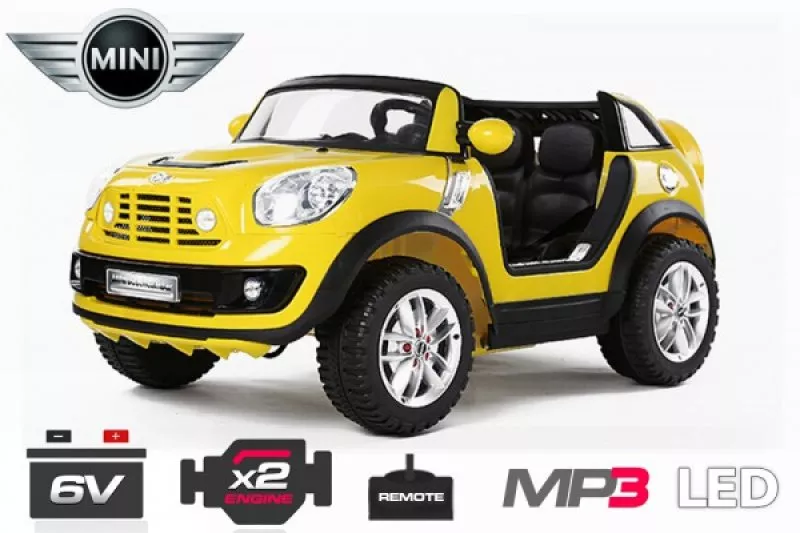 Lizenz Elektro Kinderauto Mini Comberman 2 x 35W | 6V | MP3 | RC Lizenz Elektro Kinderauto Mini Comberman 2 x 35W | 6V | MP3 | RC
