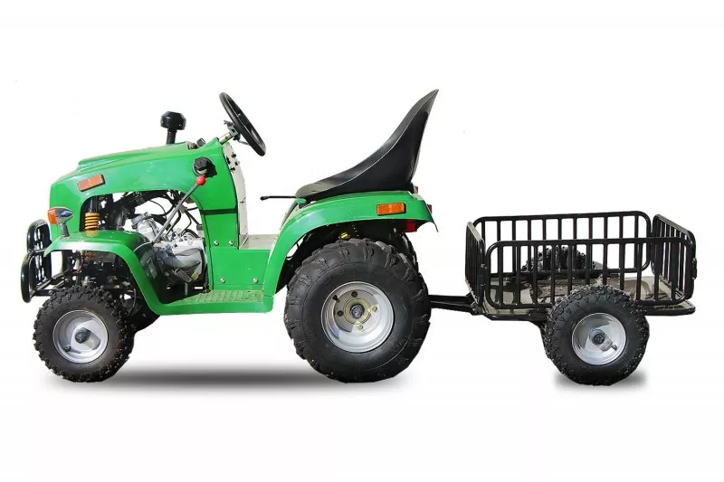 Kindertraktor 110 ccm Automatik plus RG und Estarter Kindertraktor 110 ccm Automatik plus RG und Estarter