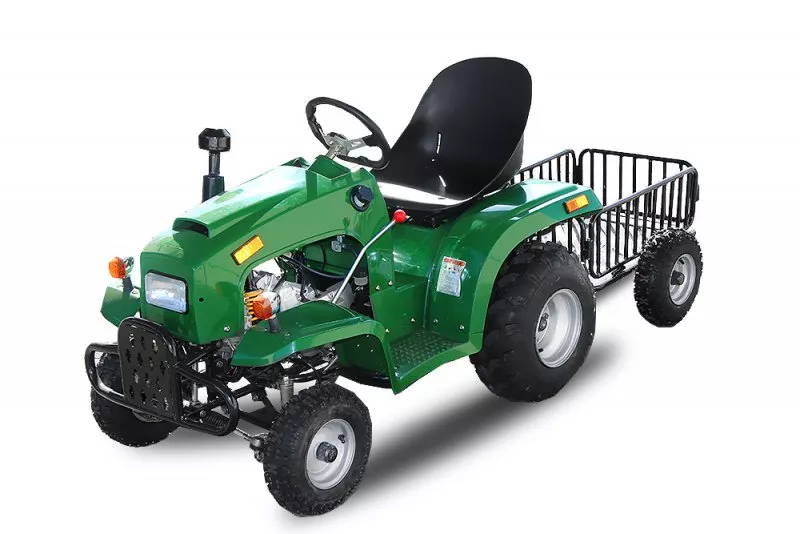 Kindertraktor 110 ccm Automatik plus RG und Estarter Kindertraktor 110 ccm Automatik plus RG und Estarter